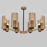 Eurosvet Люстра в стиле лофт 70139/8 латунь - цена и фото
