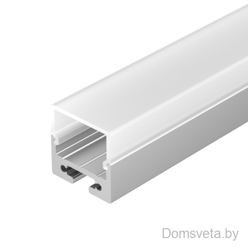 Профиль с экраном SL-LINE-2011M-2500 ANOD+OPAL SQUARE Arlight 025870 - цена и фото