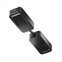 Коннектор питания прямой Radity встраиваемый черный TRA084C-B-12 Maytoni Technical - цена и фото