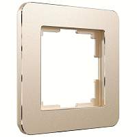 Werkel Рамка на 1 пост (шампань, Platinum) / W0012611