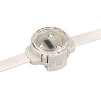 Модуль управляемый SOLEX-SPI-3535-3-12V RGB 120deg (D30x16mm, 0.75W, IP67) Arlight 029240 - цена и фото