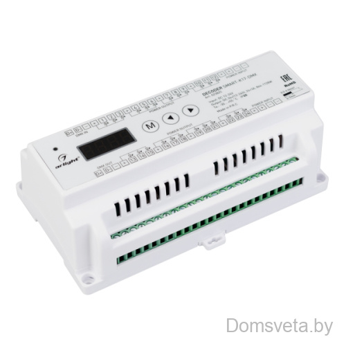 Декодер SMART-K17-DMX (12-24V, 24x3A) Arlight 023825 - цена и фото