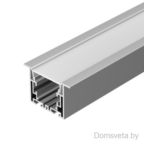 Профиль с экраном S2-LINIA55-F-2500 ANOD+OPAL Arlight 021176 - цена и фото