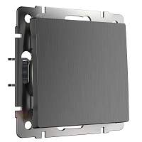 Werkel Выключатель одноклавишный (графит рифленый) / W1110004