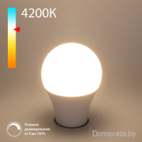 Светодиодная диммируемая лампа Dimmable 9W 4200K E27 (А60) Elektrostandard BLE2777 - цена и фото