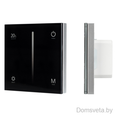 Панель Sens SMART-P42-DIM Black (230V, 0/1-10V) Arlight 028113 - цена и фото