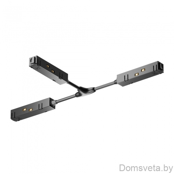 Коннектор питания Т-образный Gravity черный TRA004CWT-22B Maytoni Technical - цена и фото