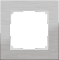 Werkel Рамка на 1 пост (алюминий, Aluminium) / W0011706