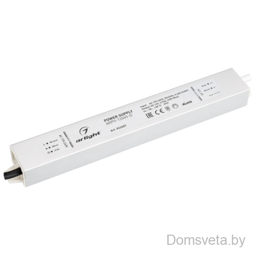 Блок питания ARPV-12045-D (12V, 3.8A, 45W) Arlight 022457 - цена и фото