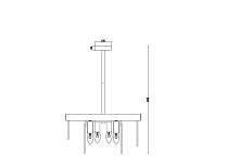 Подвесной светильник Freya FR5104PL-06BS3 - цена и фото