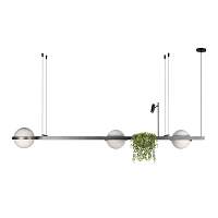 Подвесной светодиодный светильник Loft IT Jardin 10121/C Dark grey - цена и фото