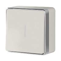 Werkel Выключатель одноклавишный с подсветкой Gallant (слоновая кость) / W5010103