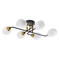 Потолочная люстра Arte Lamp ANDREA A8141PL-6BK - цена и фото