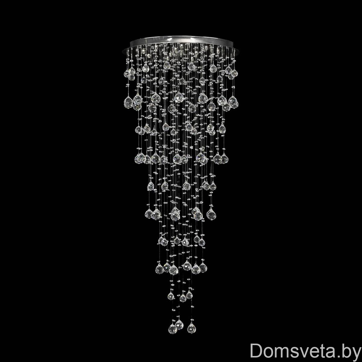 Люстра каскадная хрустальная Tesoro H 1.4.55.118 N Dio D'Arte - цена и фото