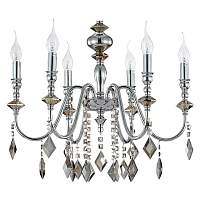 Подвесная люстра Crystal Lux Mercedes MERCEDES SP6 CHROME/SMOKE - цена и фото