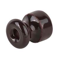 Werkel Изолятор 100 шт. без винта (коричневый) Ретро / W6431414