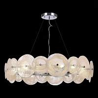ST LUCE SL1658.103.18 Люстра подвесная ST-Luce Хром/Прозрачно-Белый G9 18*5W 4000K - цена и фото