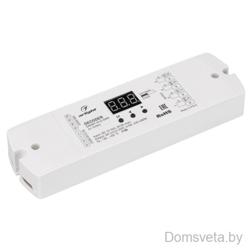 Декодер SMART-K16-DMX (12-24V, 4x5A) Arlight 023824 - цена и фото