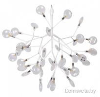 Подвесная люстра Crystal Lux Evita EVITA SP36 WHITE/TRANSPARENT - цена и фото