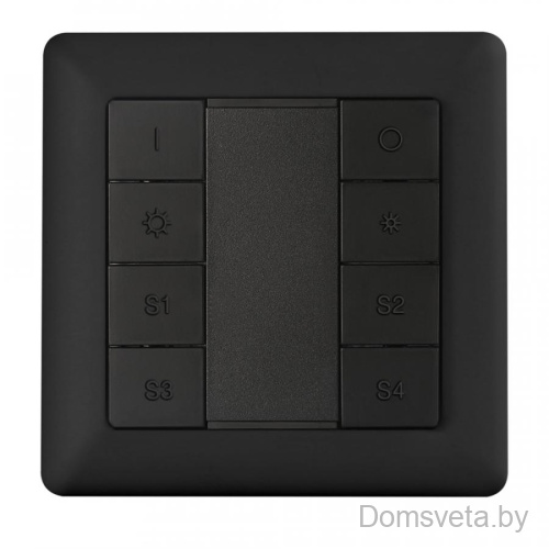 INTELLIGENT ARLIGHT Панель DALI-223-1G-4S-IN-BLACK (BUS) Arlight 029243 - цена и фото