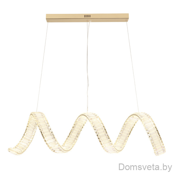 Люстра Crystal Lux MUSIKA SP100W LED L1200 GOLD - цена и фото