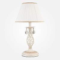 Декоративная настольная лампа Eurosvet Amelia 10054/1 белый с золотом (00000079084) - цена и фото