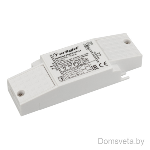 Блок питания ARJ-10-PFC-TRIAC-A (10W, 200-350mA) Arlight 026042 - цена и фото