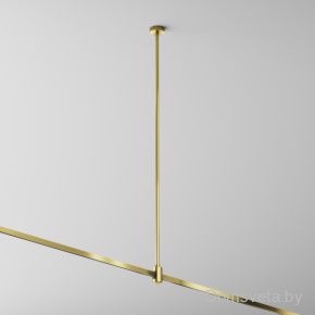 Крепление потолочное Long одинарное 760мм Flarity латунь TRA159C-SL1-BS - цена и фото
