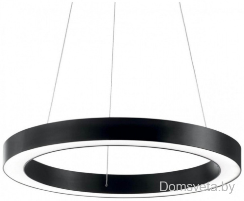 Подвесной светодиодный светильник Ideal Lux Oracle D70 Round Nero 222110 - цена и фото