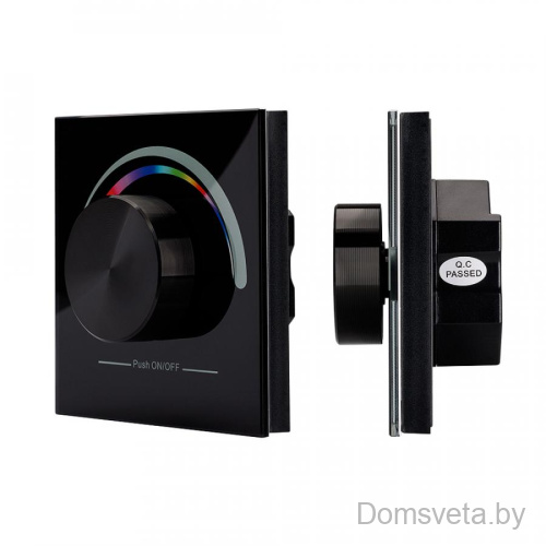 Панель Rotary SR-2836-RGB Black (3V,RGB,1зона) Arlight 019572 - цена и фото