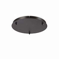 Основание для светильника Ideal Lux ROSONE STANDARD 3 LUCI NERO 285603 - цена и фото