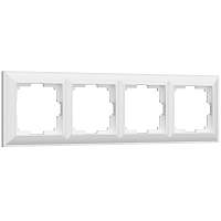 Werkel Рамка на 4 поста (белый, Fiore) / W0042201