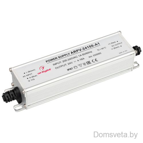 Блок питания ARPV-24100-A1 (24V, 4.16A, 100W) Arlight - цена и фото