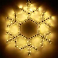 Фигура ARD-SNOWFLAKE-M7-450x375-126LED Warm (230V, 7.5W) Arlight 025315 - цена и фото