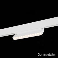 Магнитный трековый светильник белый LED 1*12W 3000K 1 009Lm Ra>80 36° IP20 L219xW22xH108 48V ST364.536.12