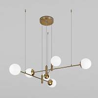 Eurosvet Подвесной светильник 70146/6 латунь - цена и фото