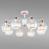 Люстра с хрустальным декором Eurosvet Lord 70075/8 белый (00000084042) - цена и фото