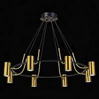 ST LUCE SL1215.403.08 Светильник подвесной ST-Luce Черный, Латунь/Латунь GU10 8*5W 4000K - цена и фото