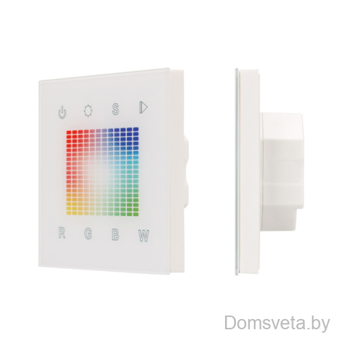 Панель Sens SR-2831S-AC-RF-IN White (220V,RGB,1зон Arlight 018277 - цена и фото