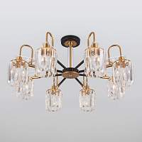 Потолочная люстра в стиле лофт Eurosvet Tenia 70090/8 черный (a045145) - цена и фото