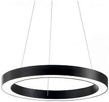 Подвесной светодиодный светильник Ideal Lux Oracle D50 Round Nero 222097 - цена и фото