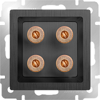 Werkel Акустическая розетка (графит рифленый) / W1185004