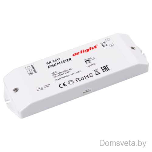 Контроллер DMX SR-2817 (220V, 8 зон) Arlight 017614 - цена и фото