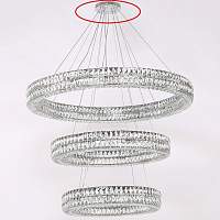 Потолочная чашка для 10120/15 chrome - цена и фото