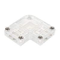 Коннектор угловой для ленты ARL-50000PV (15.5x6mm) прозрачный Arlight 027062 - цена и фото