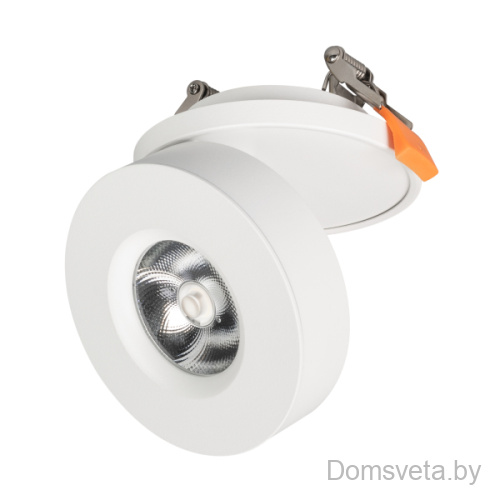 Arlight Светильник LGD-MONA-BUILT-R100-12W Warm3000 (WH, 24 deg) (025450) - цена и фото