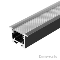 Профиль SL-LINE-3523-F-2500 BLACK Arlight - цена и фото