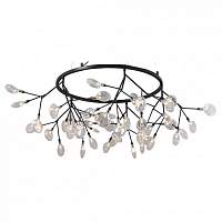 Подвесная люстра Crystal Lux Evita EVITA SP45 D BLACK/TRANSPARENT - цена и фото