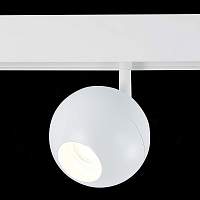 Магнитный трековый светильник белый LED 1*12W 4000K 680Lm Ra>80 36° IP20 L120xW100xH195 48V ST354.546.12