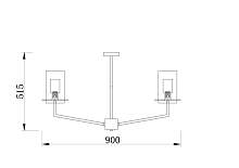 Подвесной светильник Freya FR5206PL-08FG - цена и фото